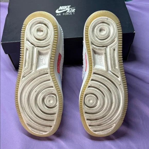 Nike AF1 Shadow Sail/Doll-Hydrogen Blue - Picture 6 of 7